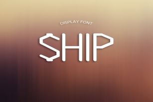 SHIP font Font Download