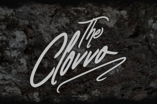 Clovvo Handwritten Typeface 30% Off Font Download