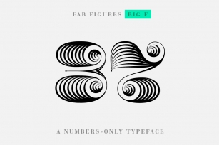 Fab Figures Big F Font Download