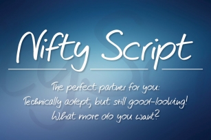 Nifty Script Font Download