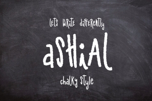 Ashial-Chalky font Font Download