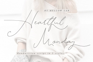Heartful Monday Font Download
