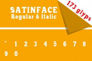 Satinface Font Download