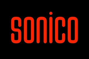 Sonico – Family Font Download