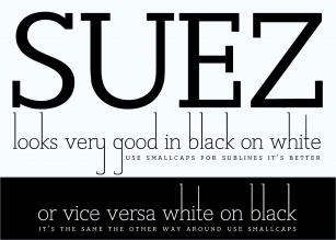 Suez font Font Download