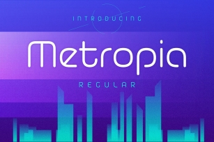 Metropia Regular Font Download
