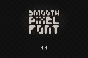 Smooth pixel font Font Download
