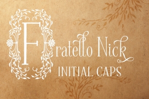 Fratello Nick Initial Caps Font Download