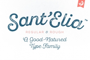 Sant’Elia Script Family Font Download
