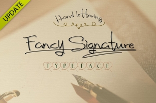 Fancy Signature TrueType Font Download