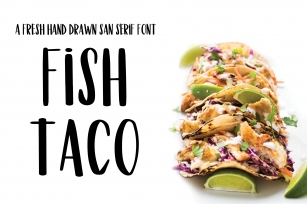 Fish Taco Font Download
