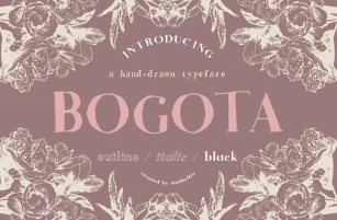 Bogota Handwritten Font Download