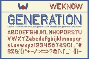 Generation font Font Download