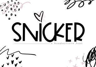 Snicker Font Download
