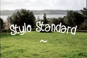 Stylo Standard Font Download