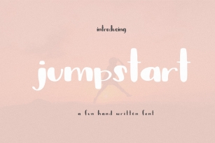 Jumpstart Hand written Font Download