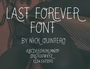 Last Forever Tattoo Font Download