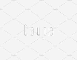 Coupe Font Download