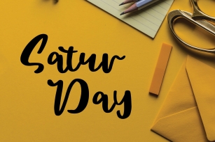 Saturday Font Download