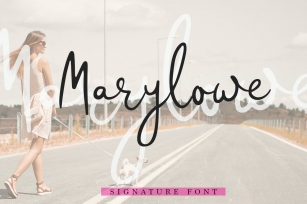 Marylowe Font Download
