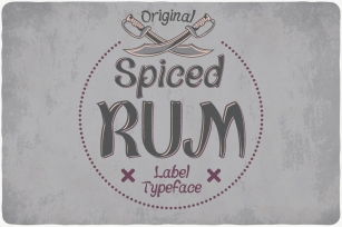 Spiced Rum Typeface Font Download
