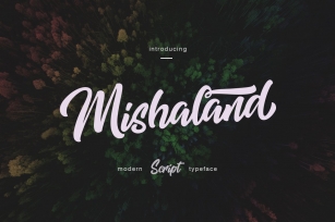Mishaland Typeface Font Download