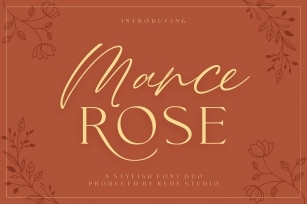 Mance Rose Font Download