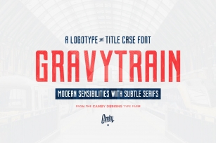 Gravytrain Font Download