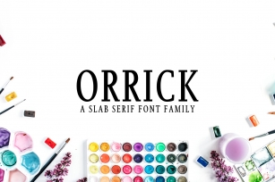 Orrick Slab Serif Family Font Download