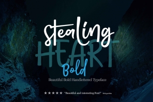 STEALING HEART BOLD Font Download