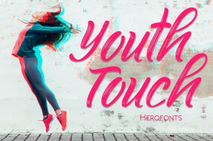 Youth Touch © Font Download