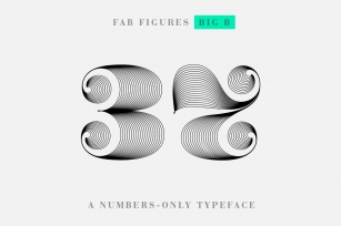 Fab Figures Big B Font Download