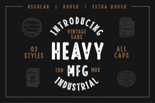 Heavy MFG Font Download