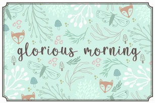 Glorious Morning: A Whimsical Font Download