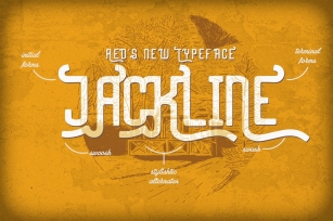 Jackline Typeface + Bonus Font Download