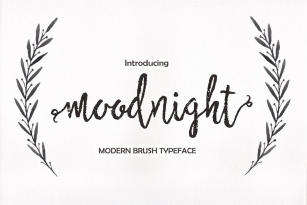 Moodnight Script Font Download