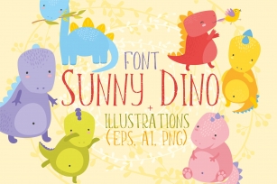 Sunny Dino/Font Font Download