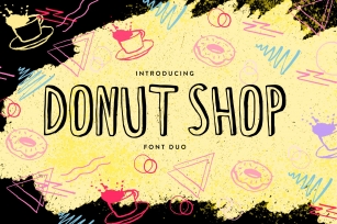 Donut Shop Duo Font Download