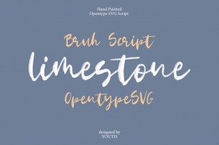 Limestone + SVG Font Download
