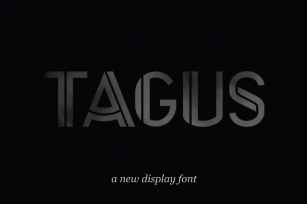 Tagus (full version) Font Download