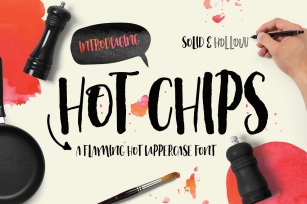 Hot Chips Typeface Font Download