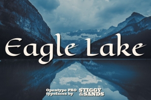 Eagle Lake Pro Font Download