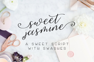 Sweet Jasmine Script Font Download