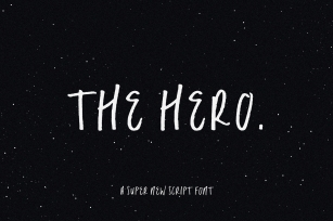 The Hero Font Download
