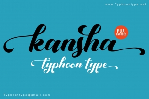 Kansha font Font Download