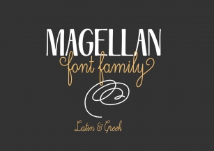 Magellan font family Font Download