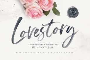 The Lovestory Collection Font Download