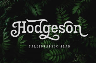 Hodgeson Font Download