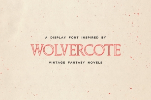 Wolvercote Outline Font Download