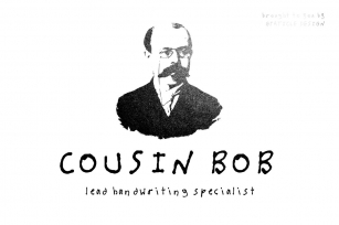 Cousin Bob Font Download